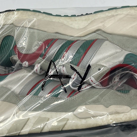 ADIDAS ZX930 X EQT NEVER MADE GHOST GREEN MENS SIZE 11 ATHLETIC SHOES - Picture 12 of 12